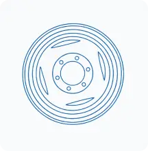 Ícone da categoria Rodas Carretas